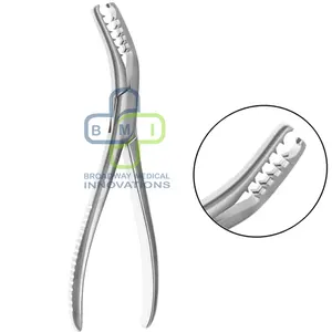 Kualitas tinggi baja nirkarat Semb tulang pegangan Forceps sisi melengkung digunakan untuk operasi ortopedi oleh inovasi medis Broadway.