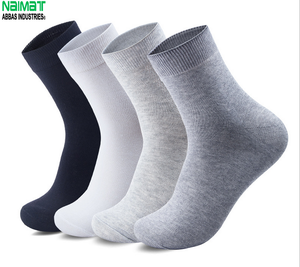 Naimat Men's Ankle <b>Socks</b> 100% Cotton Breathable Solid Color Daily Wear Knitted Standard <b>Thickness</b> Spring Season - Product Image 1