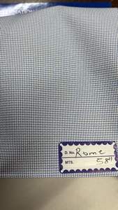 Tissu Rome en coton poly de qualité d'exportation, teint en fil, largeur 58 |   Tissu pour vêtements au prix de gros - Product Image 3