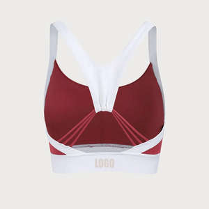 OEM Custom High Quality Workout Sexy Sport Crop Top Quick Dry Breathable Fitness Yoga <b>Bra</b> for Woman - Product Image 5
