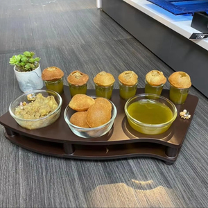 Cuencos de fiesta de frutas secas específicos de estilo Plato para servir aperitivos - Product Image 1