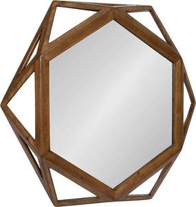 Miroir mural en bois à la mode Look simple et élégant Design personnalisable écologique Hébergement confortable Meilleur Pri - Product Image 3