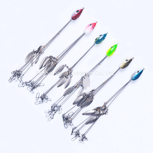 Nieuwe 5 Armen <span class=keywords><strong>Alabama</strong></span> Paraplu <span class=keywords><strong>Rig</strong></span> Visaas 21,5 Cm 17G Aas Rigs Met Ton Wartels Voor Basaas - Product Image 5