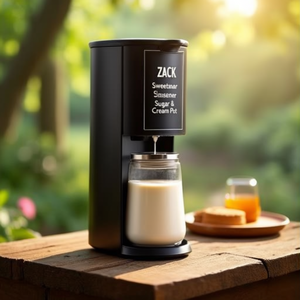 Dispensador de edulcorante ZACK <span class=keywords><strong>Acio</strong></span> - Recipiente para azúcar y crema - Product Image 3
