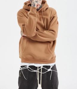 Sudaderas con Capucha de Felpa Francesa Personalizadas de Alta Calidad para Hombre, Estilo Urbano, Holgadas, con Hombros Caídos, para Fábrica - Product Image 3