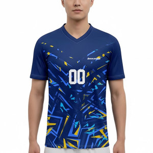 Maillot de football personnalisé, design de couleur personnalisé, prix abordable, maillot de football de la meilleure qualité - Product Image 1