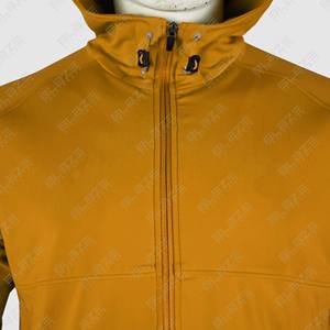 Sudaderas con cremallera de doble extremo de gran tamaño de alta calidad para hombre, ropa de calle, sudaderas con capucha recortadas con cremallera de lana personalizada para hombre - Product Image 6