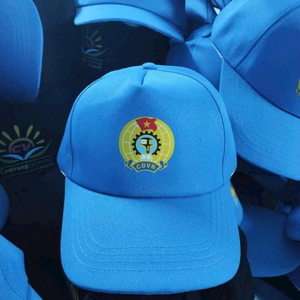 Casquette de baseball unisexe 100% polyester classique Vietnam vert casquette de baseball de qualité supérieure décontracté mode toile 6 panneaux dentelle extérieure - Product Image 4