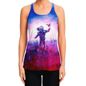 เสื้อกล้ามออกกำลังกายโยคะสำหรับผู้หญิงระบายอากาศได้ดีแห้งเร็วป้องกันการหดตัวออกแบบได้ตามต้องการ - Product Image 1