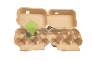 Plateau à œufs en papier avec pulpe de papier, écologique, recyclable, dégradable, prix compétitif, emballage pour œufs fabriqué par Vina Green Pack - Product Image 3