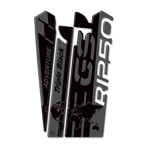 Pegatinas y Logotipos 3D Personalizados para Protector de Tanque de Motocicleta BMW R 1250 GS ADV Triple Black - Product Image 2