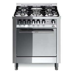 Cocina de gas de 5 quemadores con horno MAXIMA M76GV C Inox Clase A (70x60x90,5cm) - Product Image 1
