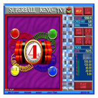 Texas Keno 4h & TNT Jeu vidéo chaud Machine d'arcade de jeu Wms550 Pot Gold Pusher de pièces de monnaie du fabricant Pog Board