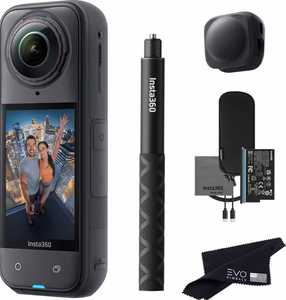 Fotocamera Sportiva 8K Impermeabile 50m con MicroSD, Schermo Touch 2.6", Angolo Ampio 180°, Zoom Ottico 21x-40x, Sensore CMOS Sta-360 X-5 - Product Image 1