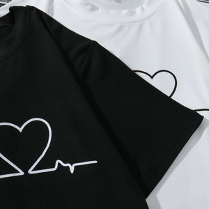 เสื้อยืดสำหรับผู้หญิงพิมพ์ลายสกรีนผ้าฝ้ายออร์แกนิคเสื้อยืดพิมพ์ลายกราฟิกสำหรับ100% - Product Image 3