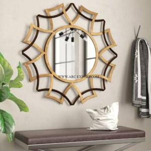 Espejo de pared hecho a mano con diseño de mariposa clásica, forma y tamaño personalizados, espejo de pared decorativo para sala de estar y restaurante - Product Image 6