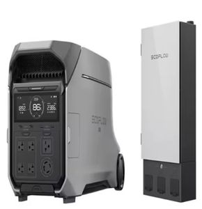 Central Eléctrica Portátil AUTHENTIC EcoFlows DELTA Pro 3 DIY de 120V/240V y 8000W con 2 Paneles Solares de Aluminio y 3 Años de Garantía - Product Image 1