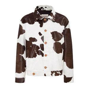 Vente chaude hommes vêtements veste en cuir de vachette nouvelle mode hommes veste d'hiver coupe-vent respirant veste en cuir de vachette - Product Image 1