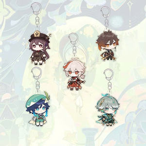 <b>Anime</b> Character Clear Acrylic <b>Keychain</b> Durable Vibrant Designs <b>Toy</b> for Fans and Collectors - Product Image 6
