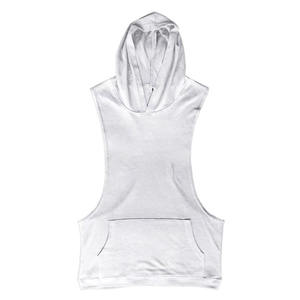 Débardeur de sport pour homme en gros personnalisé, taille plus, sans manches, en coton, pour le sport, l'entraînement, la remise en forme - Product Image 2