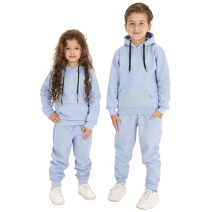 Chándales deportivos de alta calidad para niños y jóvenes de color gris brezo para invierno, fabricación de diseños personalizados, chándales de felpa francesa para jóvenes - Product Image 4