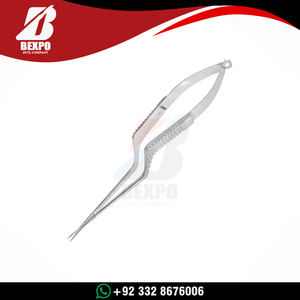 Tijeras Microquirúrgicas al por Mayor de 16.5cm con Mango de Bayoneta, Herramienta Quirúrgica Neurovascular Reutilizable de Acero Inoxidable - Product Image 4