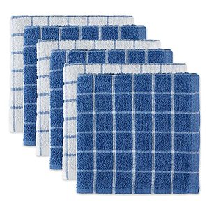 Custom Eco-Friendly Woven 100% Cotton Kitchen Cleaning <b>Towel</b> Plaid <b>Pattern</b> Square Shape Super Absorbent & Sustainable - Product Image 1