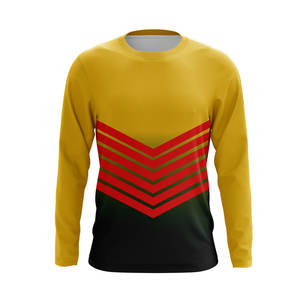 Uniforme de gardien de but à manches longues du meilleur fournisseur 100% tissu de polyester longueur régulière quantité en vrac pour les joueurs de football - Product Image 2