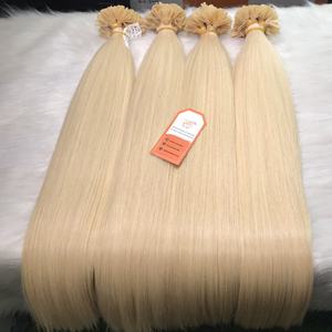 Productos de pelo de punta plana de queratina, cabello virgen de longitud completa de 8 ''a 40'', venta al por mayor, doble estiramiento, humano vietnamita crudo - Product Image 2
