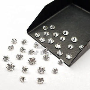 Diamantes de corte redondo brillantes, HPHT & CVD EF blanco VS1 S1 Clarity 3,0mm - Product Image 1