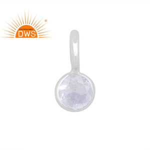 จี้เพชรโมอิสธรรมชาติทำจากเงินสเตอลิงเงินแท้ปรับแต่งได้ - Product Image 1