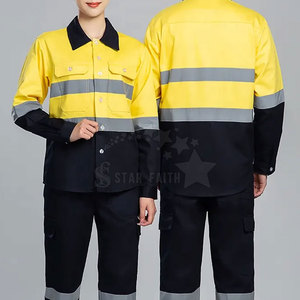 Traje de Bombero de Seguridad con Diseños Personalizados, Ropa de Trabajo Industrial para la Construcción, Impermeable, Transpirable, Ligero, con Logotipo Personalizado para Hombre - Product Image 5