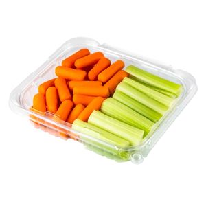 Boîte en plastique jetable de haute qualité de la salade 35oz recyclable et de relief pour l'emballage alimentaire - Product Image 5