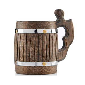 Meilleures tasses en bois faites à la main écologiques pour boissons chaudes Tasses en bois durables avec poignée Disponibles au meilleur prix - Product Image 5