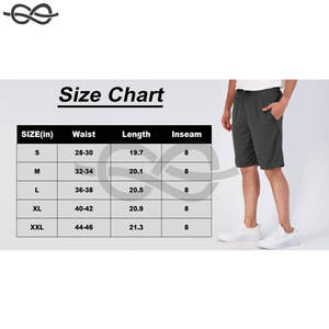 Pantalones cortos deportivos de calle alta para hombre, de secado rápido, ligeros, holgados, para gimnasio, correr, entrenamiento, bolsillos, rendimiento sólido, etiqueta OEM - Product Image 5