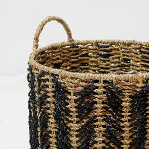 Artex Dong Thap paniers en osier naturel jonc de mer conteneurs de stockage faits à la main pour la décoration intérieure et l'organisation - Product Image 5