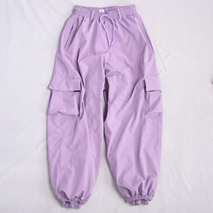 Pantalons baggy pour le ski Pantalons d'extérieur décontractés à jambe large et à séchage rapide respirants avec logo personnalisé - Product Image 2