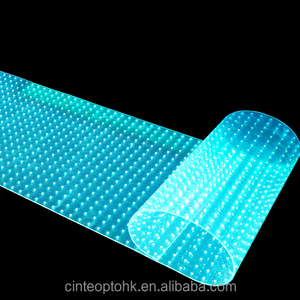 Indoor Transparent Flexible LED Display <b>Screens</b> Wall Glass <b>Window</b> Advertising Transparent Film LED Video <b>Mesh</b> LED Display - Product Image 6