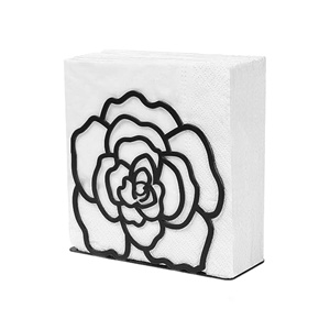 Hot Selling Best Quality Flower Design Napkin Holder in Low Price From India For Restaurant Hotel Home Use - Product Image 6