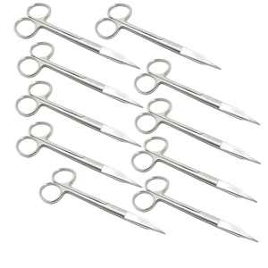 Tijeras curvas quirúrgicas Goldman Fox, juego de instrumentos quirúrgicos manuales de acero inoxidable de 13cm, herramientas de operación médica CE - Product Image 1