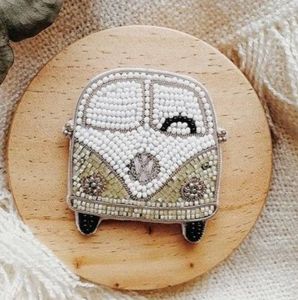 Llavero de Estrella con Cuentas Bordadas a Mano, Llaveros de Estrella de Mar para Mujer, Accesorios Azules para Bolsos, Regalos para Coche - Product Image 4