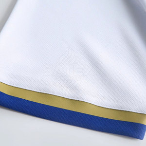 เสื้อฟุตบอลสั่งทำพิเศษ คุณภาพสูง 100% โพลีเอสเตอร์ แห้งเร็ว ระบายอากาศดี บริการ OEM ขายดี ราคาถูก - Product Image 5