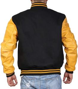 Plus Size Men's Versity College Jackets Wholesale Blank Varsity Jackets Custom Logo Plain Casual Wear Letterman Varsity Jacket - Product Image 6