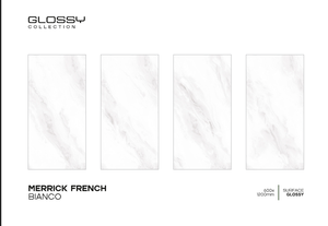 Azulejos de Porcelana de Lujo Brillante de Diseño Moderno de 600x1200 mm, 8 mm de Grosor, para Sala de Estar de Apartamento - Product Image 3