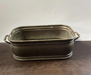 Vase à fleurs en laiton de luxe de grande taille, design personnalisé sculpté à la main, pot en métal de qualité pour table, vente en gros - Product Image 1