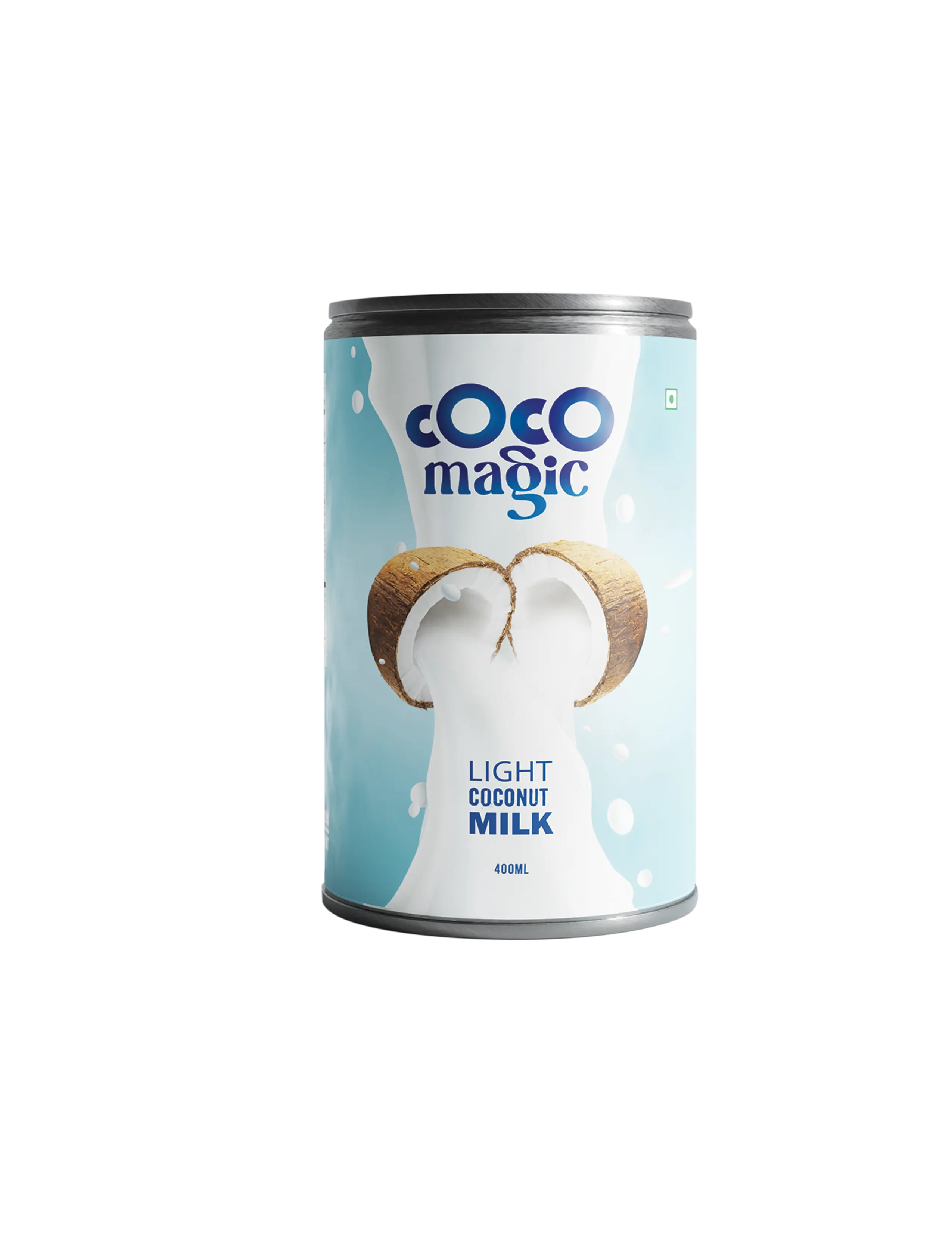 Wholesale High Quality Light Coconut Milk Drink in 400ml Can Exporter From Indian Best Sell Coconut Milk Bottle Organic Healthy
