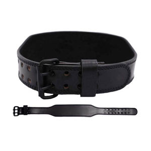 Cinturón de levantamiento de pesas diseñado para rutinas de fuerza en el gimnasio con soporte firme para la cintura, ajuste ajustable, hebilla segura y levantamiento. - Product Image 1