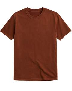 T-shirt en coton pour homme, col rond, décontracté, manches courtes, uni, tissu doux et respirant, t-shirt vierge pour impression - Product Image 1