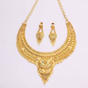 Collares de microformación chapados en oro para ocasiones especiales y joyería tradicional para mujer Cobre y Latón chapado en oro laminado - Product Image 1