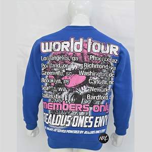 Sudadera de lana de alta calidad para hombre de talla grande, cuello redondo de gran tamaño, estampado gráfico, diseño de ropa de calle, sudaderas cálidas - Product Image 4